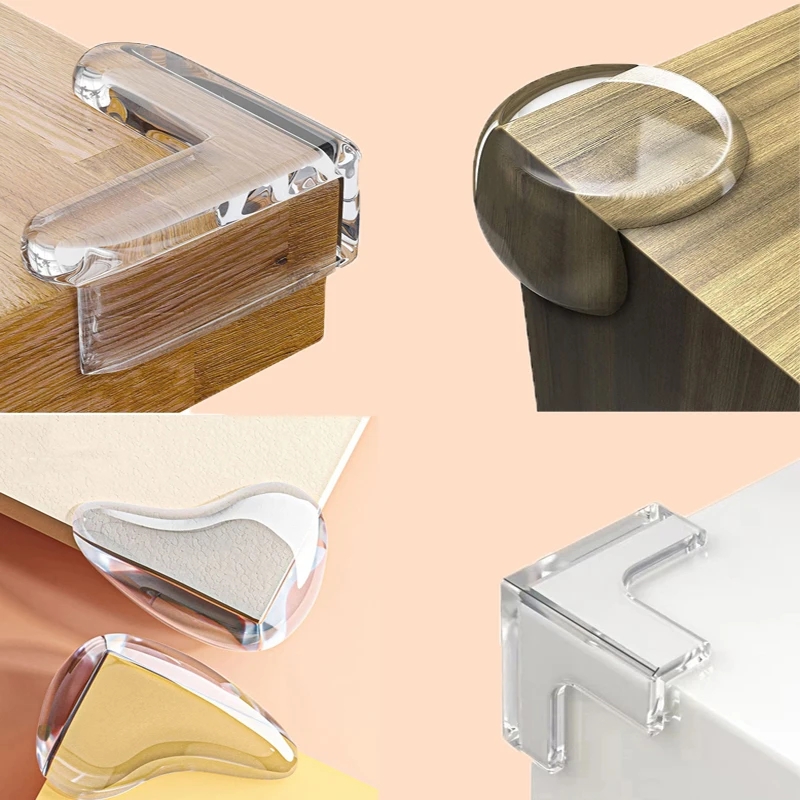 Furniture Hardware Manufacturer - 10 Peças Protetores de Canto Transparentes