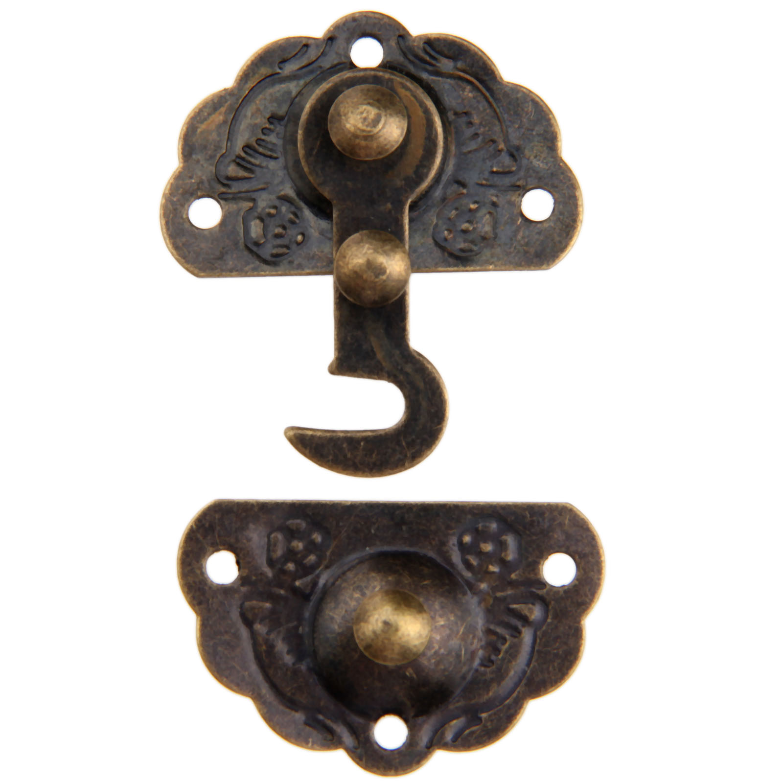 1pc antigo bronze caixa trava  - Furniture Hardware Manufacturer avaliação e preço