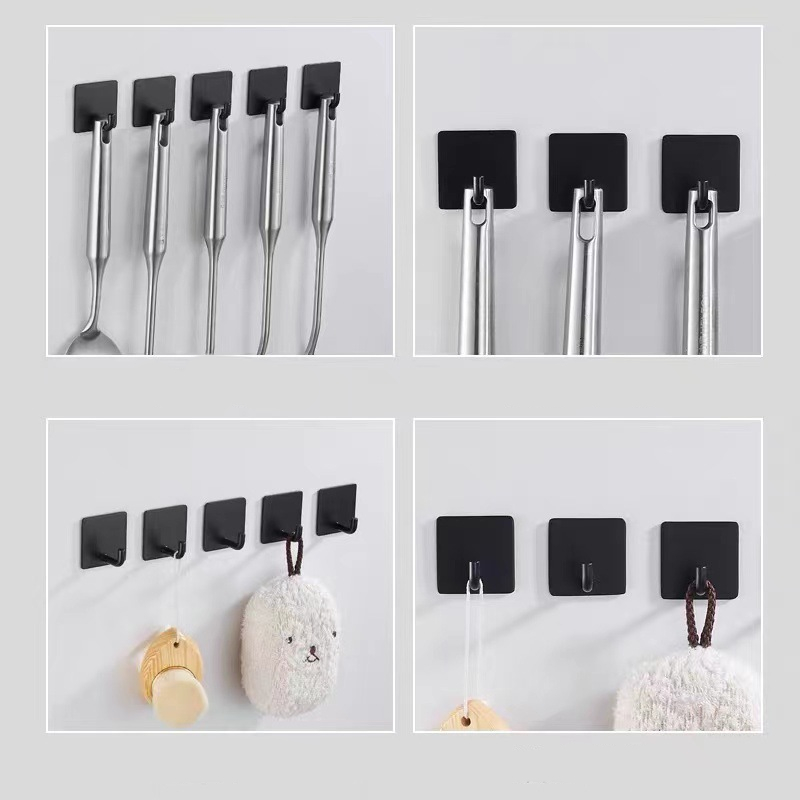 2-4 pçs auto-adesivo gancho de - Furniture Hardware Fitting avaliação e preço
